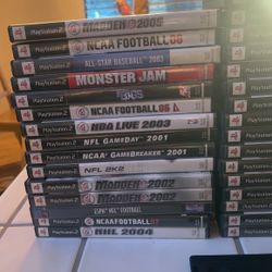Sony PlayStation Ps2 Sports Games Different Prices