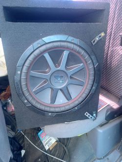 12" kicker comp with box
