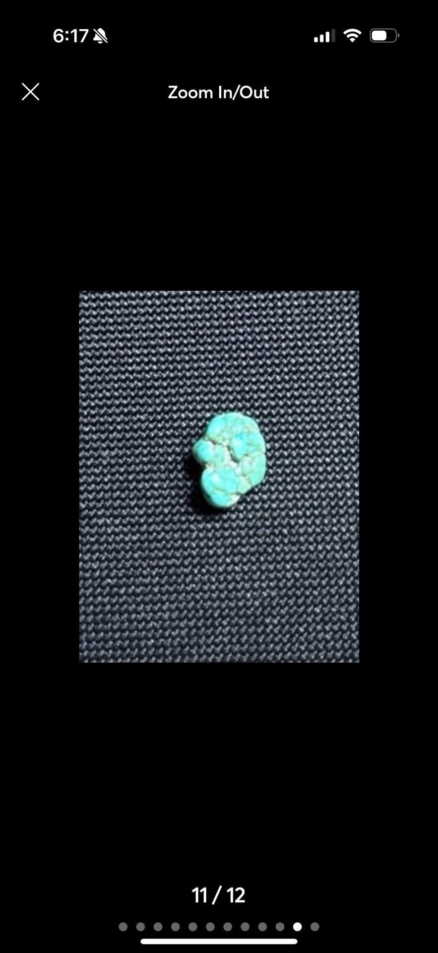 natural arizona turquoise nugget gemstone