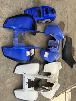 Yamaha warrior plastics