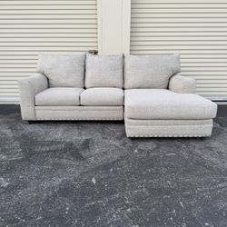 Beige Sectional Sofa