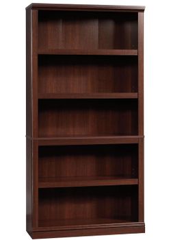 Sauder Select 5-Shelf Wood Bookcase
Description
Notes: The paper inside is ripped, I'm not certain if it is actually a part of the pieces or if it's t