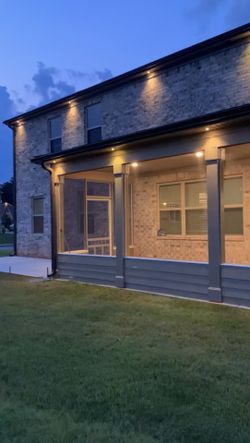 Luxury screened in porches