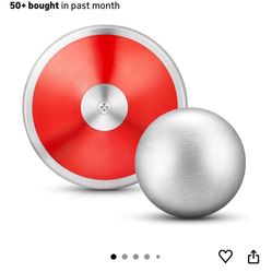 Discus & Iron Shot Put Set