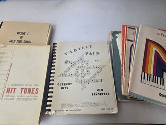 Piano And guitar Music Books