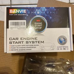Car Alarm Keyless Entry Start System