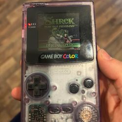 Gameboy Color With Games