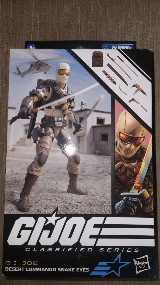 GI Joe Classified Snake Eyes Desert Commando