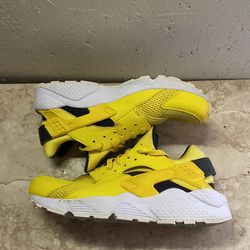 Nike Air Huarache 318429-700 Size 11.5 Used No Box Lightning Yellow White