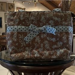 LADY JANE LTD BLUE PAISLEY LUNCH BAG