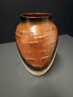 Vintage handcrafted ceramic vase