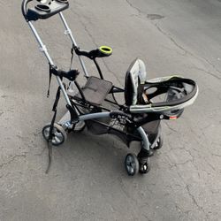 Baby Trend Stroller With Bench .