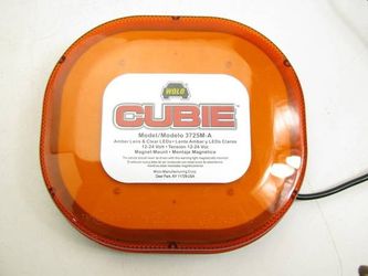 BRAND NEW (WOLO CUBIE) Warning Light Amber Lens & Amber LEDs - $60 (Harahan)