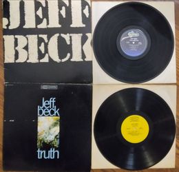 JEFF BECK (2 VINYL RECORDS) "TRUTH" & "THERE & BACK"