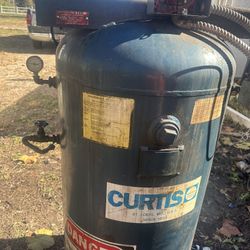 Old Heavy Duty Air Compressor Tank Make Bbq Grill 