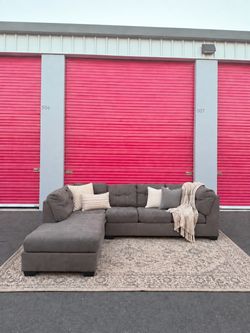 Ashley Gray 2-Piece Sectional Couch – FREE DELIVERY