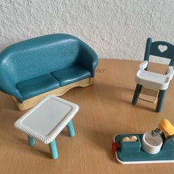 Vintage FisherPrice Aqua Furniture 