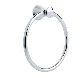 Delta Lahara Polished Chrome Wall Mount Towel Ring