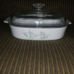Corningware Shadow Iris Dish