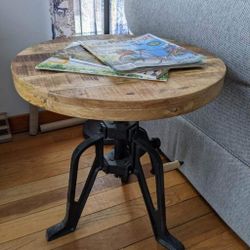 Crank End Table