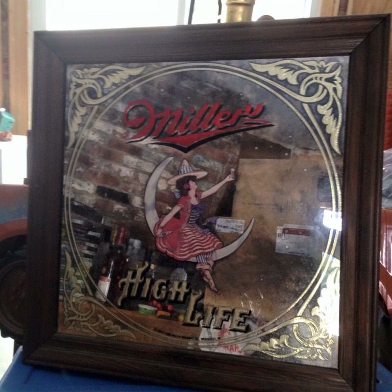 Miller High Life mirror