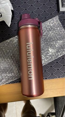 (NEW) Lululemon BACK TO LIFE SPORT BOTTLE 24OZ IN MATTE PINK