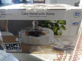 Cake Stand With Dome