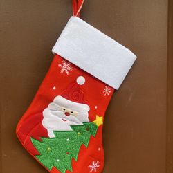 Christmas Stocking With Santa