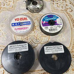 Fishing Line, 5 Assorted