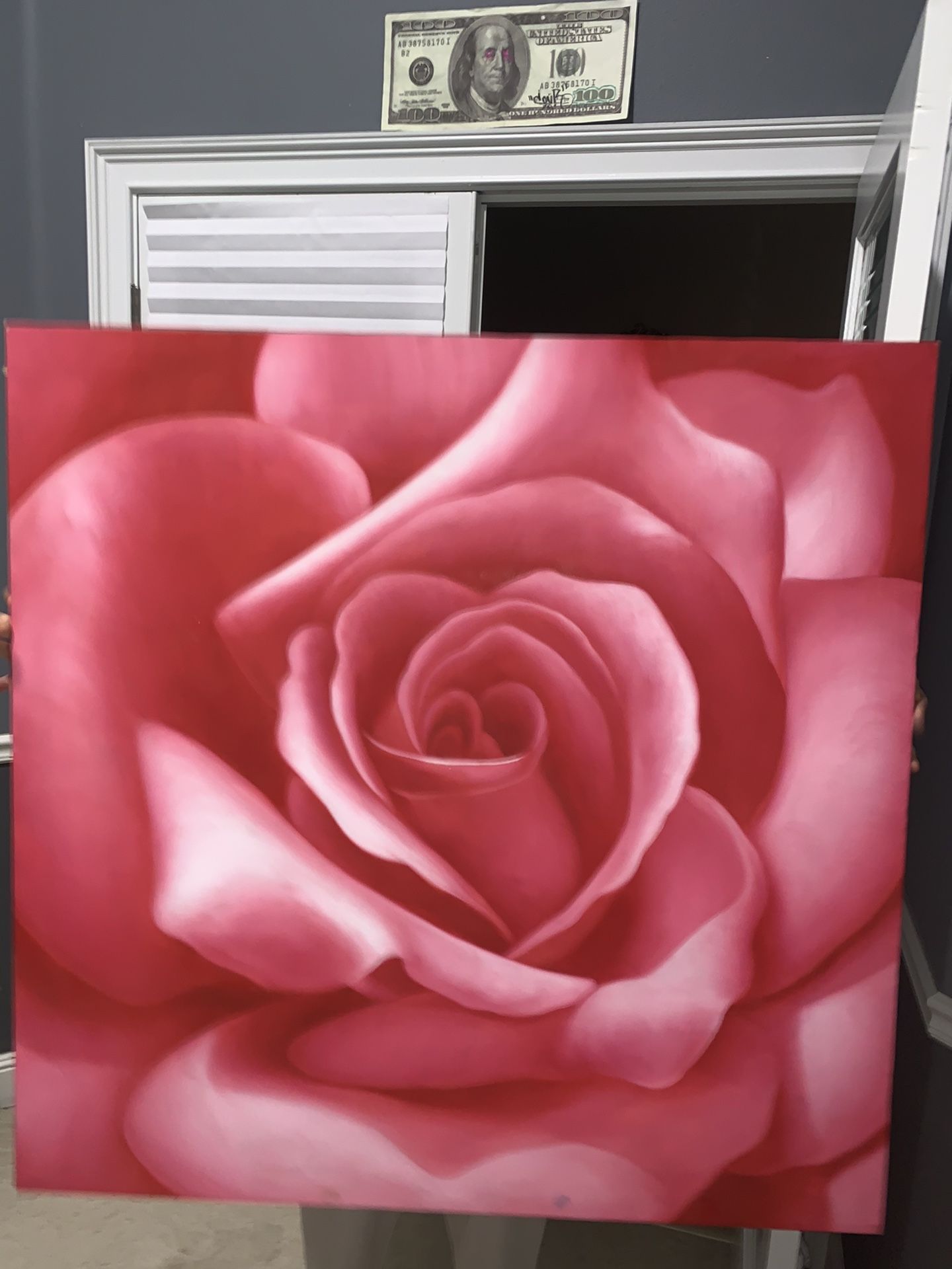 rose painting