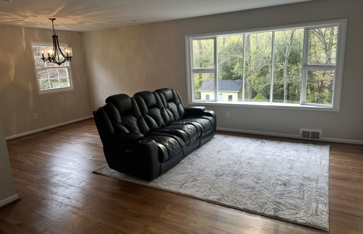 Reclining Leather Sofa