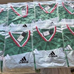 Small Medium Large XL 2XL 3xl 4xl 5xl 6xl slim fit Soccer Mexico jersey Mundial green New big sizes 4xl 5xl and 6xl are 65$ Jersey  long sleeve player