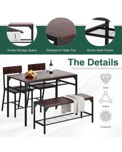 Table and chair set