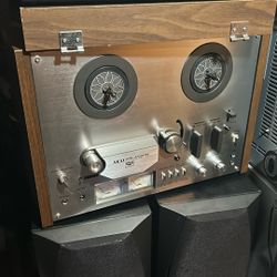 Akai Gx 4000 D Tape Recorder Antique 