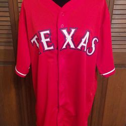 ⚾️ Yu Darvish #11 Red (XL) X-Large Texas Rangers MLB Baseball Jersey ⚾️ 