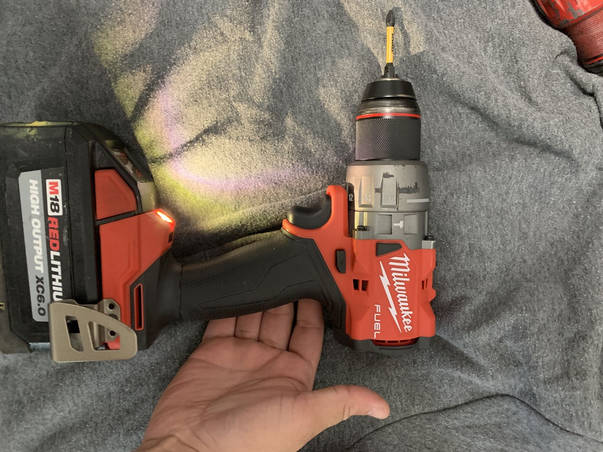 milwaukee m18 fuel hammer drill