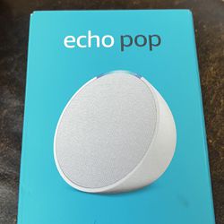 Echo Pop Amazon Smart Speaker With Alexa, New In Box