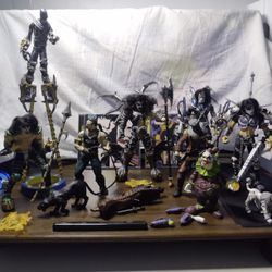 Kiss Psycho Circus Toys and CDs