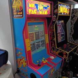 Wall Arcade Ms Pacman Theme Jamma