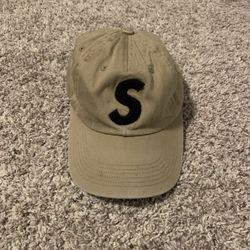 Supreme S Chenille 6 Panel Hat