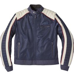 Indian Motorcycle Men's Mesh Arizona Jacket, Blue