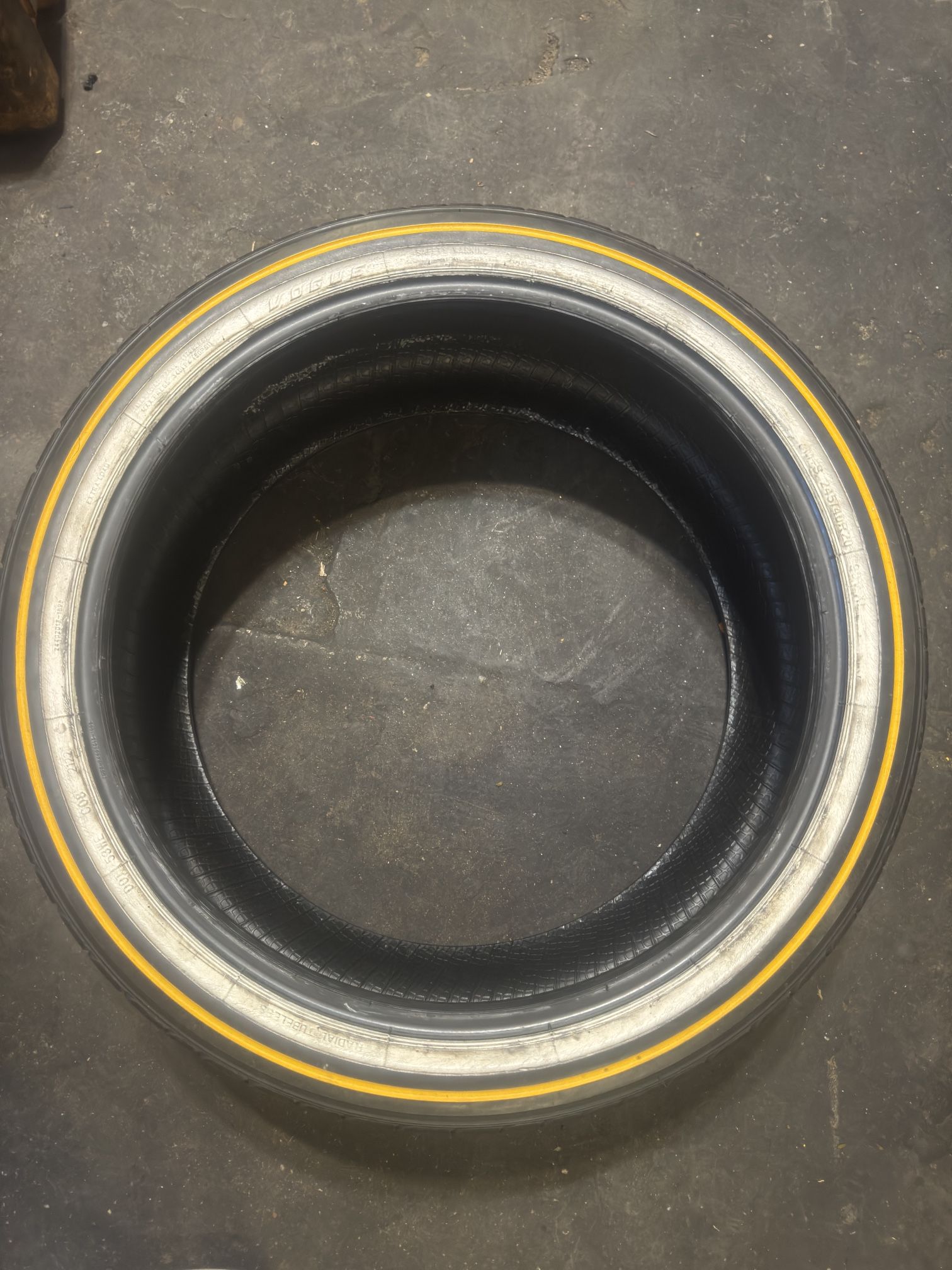 Vogue Yellow Tire 