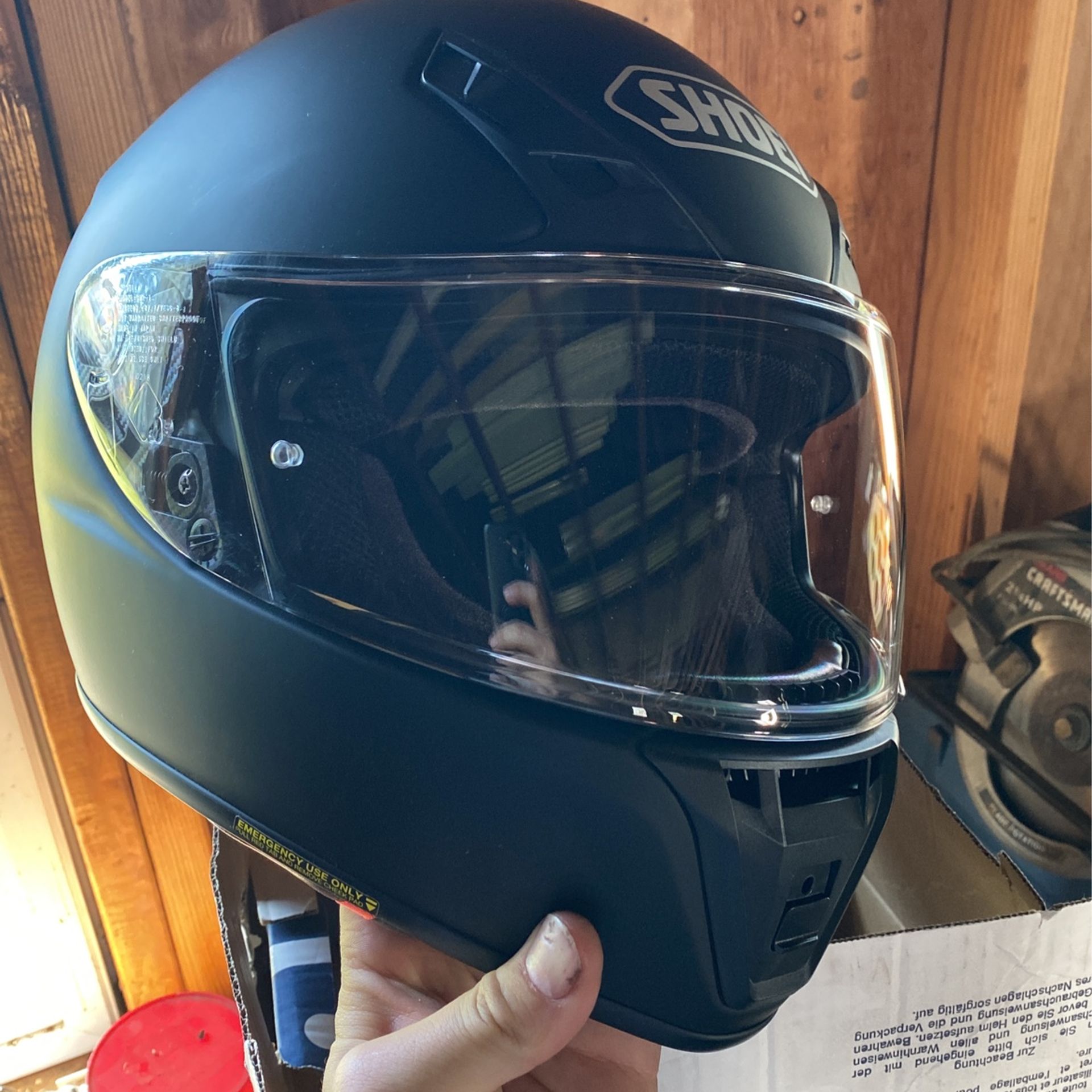Shoei Rf-sr Bike Helmet Large Brand New In Box Never Been Used