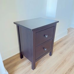 Black night table