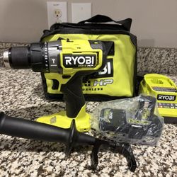Ryobi 20v Hammer Drill 