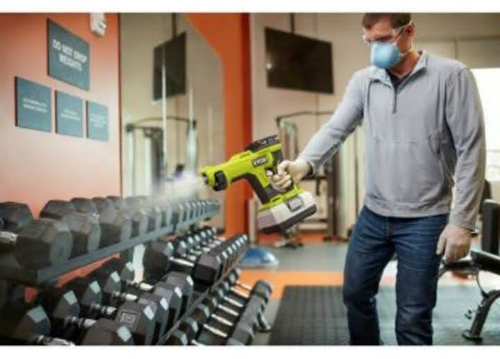 RYOBI ONE+ 18V Cordless Electrostatic 0.5 Gal Sprayer with 2.0 Ah Battery and Charger Brand New