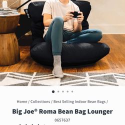Big Joe Bean Bag Lounger
