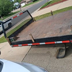 Diesel take flat bed
