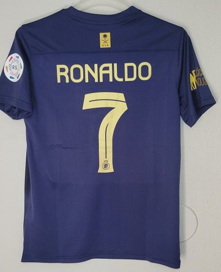 Nike Mens 23/24 Al Nassr Fc CR7 Ronaldo Away Jersey Authentic Size