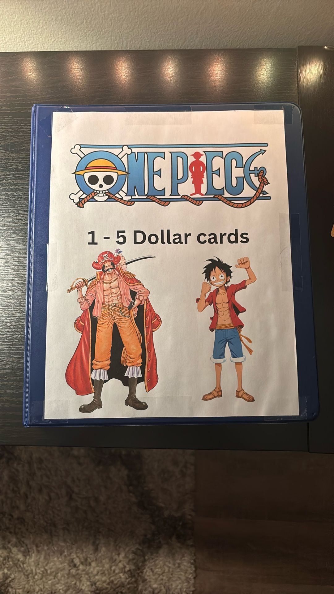 one piece binder lot pt 1